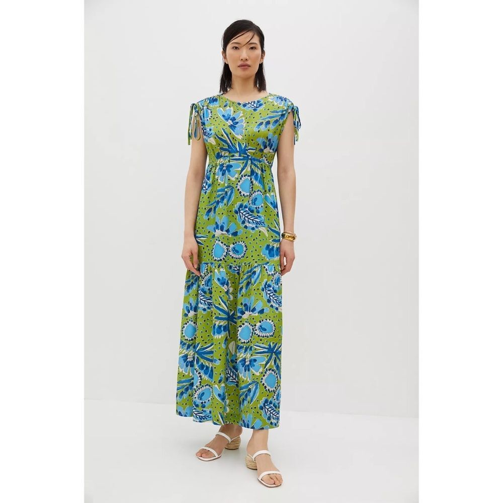 Anthropologie Vera for Anthropologie Bluebell Maxi Dress
